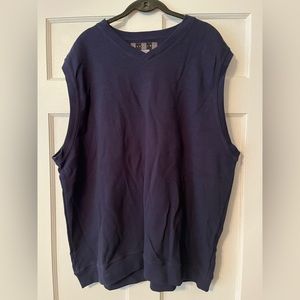 Nike Golf Tour Performance Men's V-Neck Sweater vest navy blue size 2xl